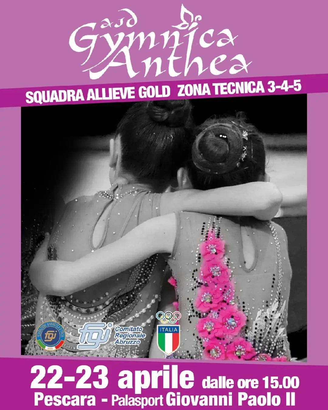 Campionato Squadra Allieve Gold 1-2-3 - Ordini di lavoro