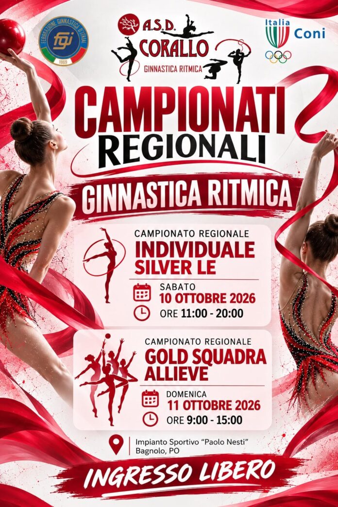Camp. reg. LE – Squadra Gold Allieve – Programma e ordine di gara